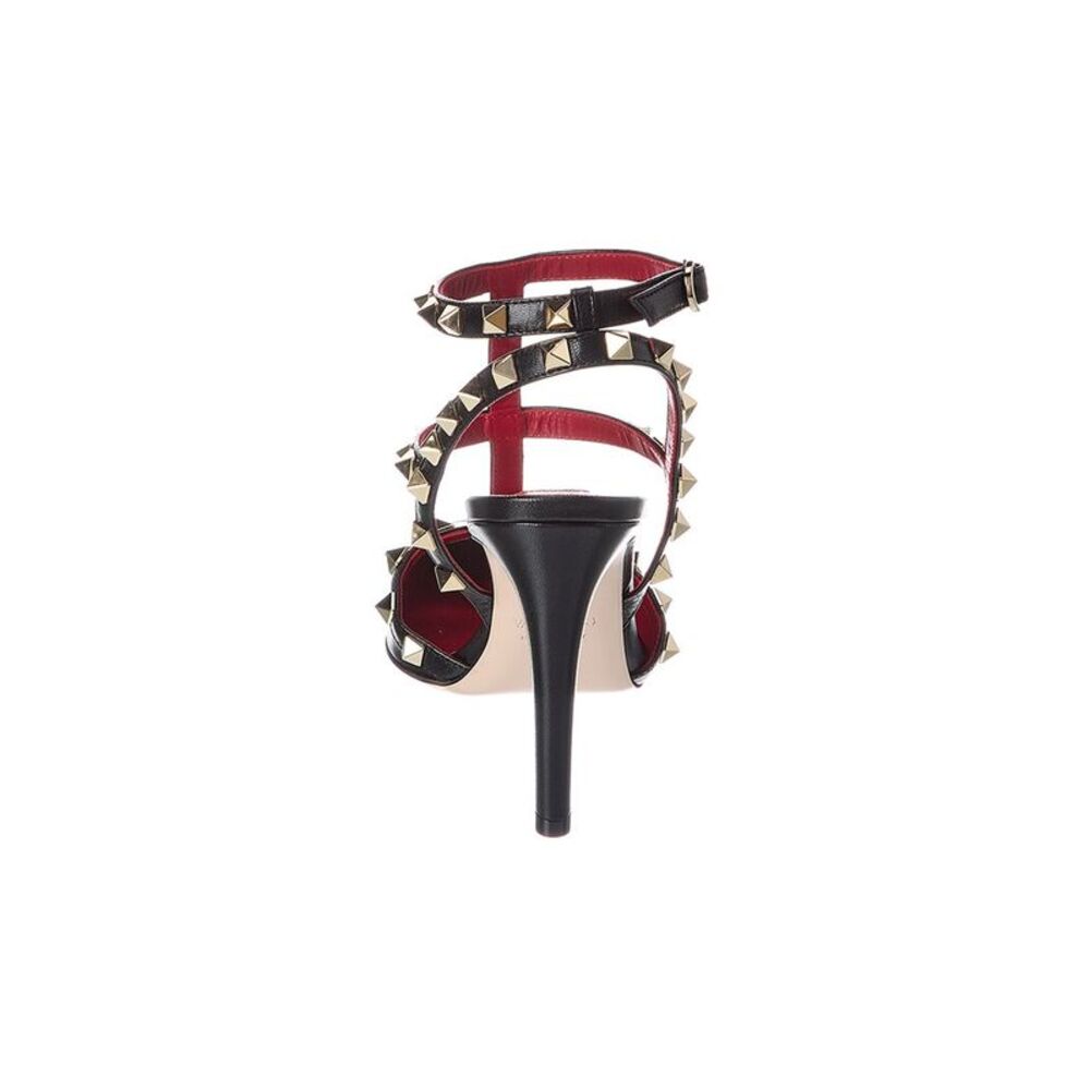 Valentino Rockstud 100 Leather Pump, Black - Picture 3 of 5